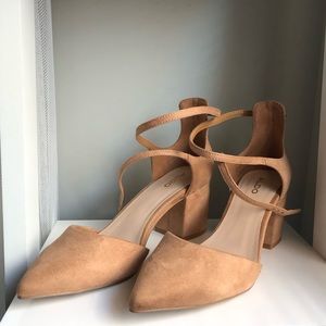 ALDO Block Heel Shoes | Brown | Style: Brookshear | Size: 7.5